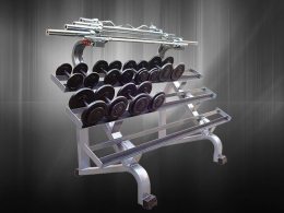 SOPORTE DE MANCUERNAS Y BARRAS – MAX