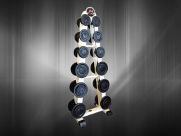 SOPORTE PARA MANCUERNAS DE PIE PARA 6 PARES